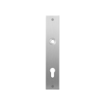 GPF1100.26L/R plaatschild rechthoekig PC85 links-/ rechtsdraaiend RVS geborsteld