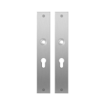 GPF1100.27 plaatschild rechthoekig PC55 RVS geborsteld
