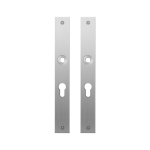 GPF1100.28 plaatschild rechthoekig PC55 RVS geborsteld