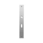 GPF1100.28L/R plaatschild rechthoekig BB56 links-/ rechtsdraaiend RVS geborsteld