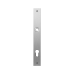 GPF1100.28L/R plaatschild rechthoekig PC92 links-/ rechtsdraaiend RVS geborsteld