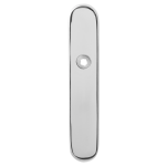 GPF1100.60L langschild afgerond linksdraaiend RVS gepolijst
