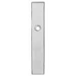 GPF1100.65 langschild rechthoekig blind RVS gepolijst