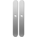 GPF1100.70 langschild XL afgerond RVS geborsteld