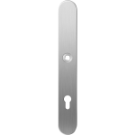 GPF1100.70L langschild XL afgerond PC85 linksdraaiend RVS geborsteld
