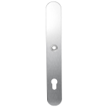 GPF1100.70L langschild XL afgerond PC92 linksdraaiend RVS geborsteld