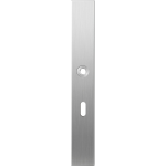 GPF1100.75L langschild XL rechthoekig BB56 linksdraaiend RVS geborsteld