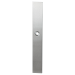 GPF1100.75L langschild XL rechthoekig linksdraaiend RVS geborsteld