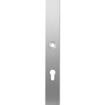 GPF1100.75L langschild XL rechthoekig PC72 linksdraaiend RVS geborsteld