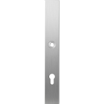 GPF1100.75L langschild XL rechthoekig PC85 linksdraaiend RVS geborsteld