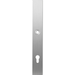GPF1100.75L langschild XL rechthoekig PC92 linksdraaiend RVS geborsteld