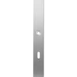 GPF1100.75R langschild XL rechthoekig BB72 rechtsdraaiend RVS geborsteld