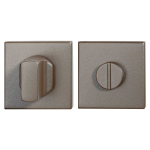 GPF1102.A3.0910 toiletgarnituur 50x50x8 mm stift 8 mm Mocca blend