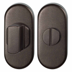 GPF1104.A1.0910 toiletgarnituur 70x32 mm stift 8 mm Dark blend