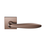 GPF1314.A2-02 Rangi deurkruk op vierkante rozet Bronze blend, 50x8mm