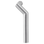 GPF1800.09 RVS geborsteld raamkruk rechtswijzend