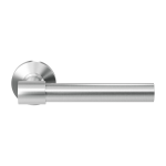 GPF3052.09-00 RVS deurkruk Hipi Deux+ op ronde rozet