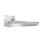 GPF3112.09-02 Rua deurkruk op vierkante rozet RVS, 50x8mm