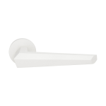 GPF3112.62-00 Rua deurkruk op ronde rozet wit, 50x8mm