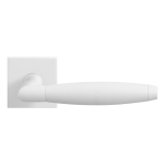 GPF8268.02 witte deurkruk Ika XL op vierkante rozet