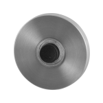 GPF9826.09 voordeurbel rond 50x8 mm RVS geborsteld
