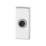 GPF9826.41 beldrukker RVS rechthoekig 70x32x10 mm RVS gepolijst