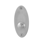 GPF9827.03 jaren 30 deurbel ovaal 80x38x2 mm RVS geborsteld