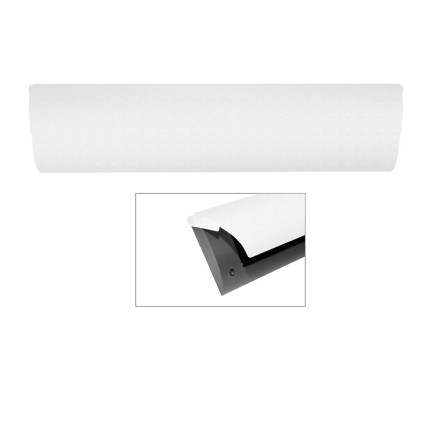 CC Tochtklep wit 86x345mm