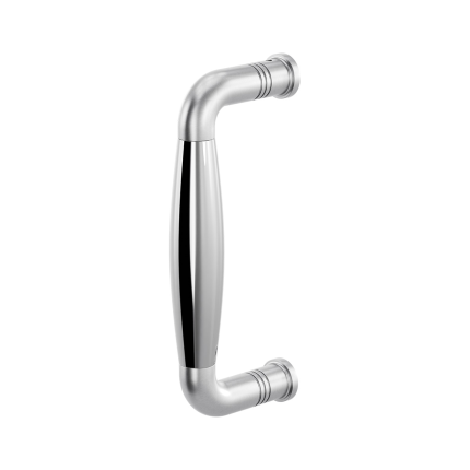 GPF4949.09C RVS geb/pol deurgr geb 207mm