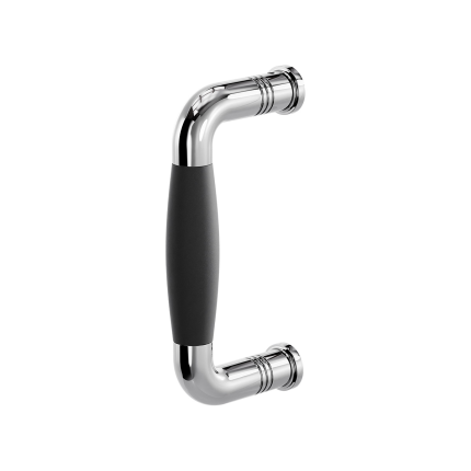 GPF4922.49A RVS pol/zwa deurgr geb 130mm