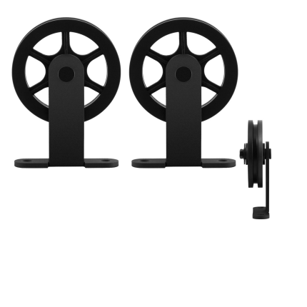GPF0503.61 hanger set Suuri zwart