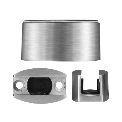 GPF0583.09 vloergeleider RVS t.b.v. glas