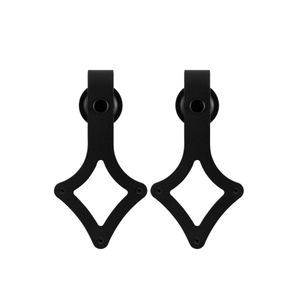 GPF0611.61 hanger set Ruutu mini zwart