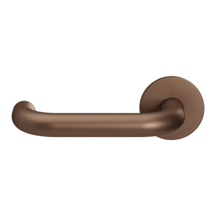 GPF105VRA2L Bronze bl. deurkruk op rozet