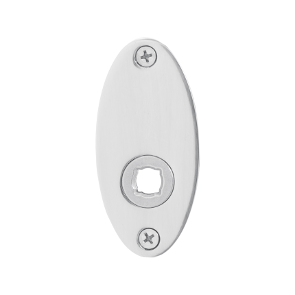 GPF1100.43 RVS pol ovale rozet 80x38x2mm