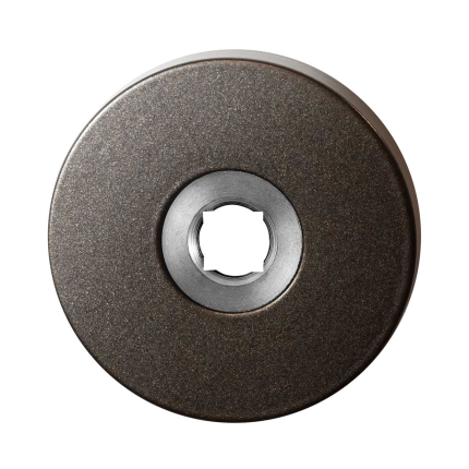 Dark blend ronde rozet 50x8 mm L/R