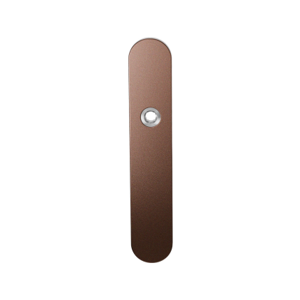 GPF1120.A2R Bronze langschild afg. blind
