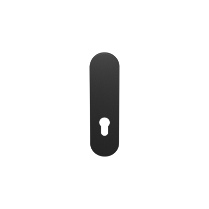 GPF1210.61L/R kortschild afg. PC72 zwart