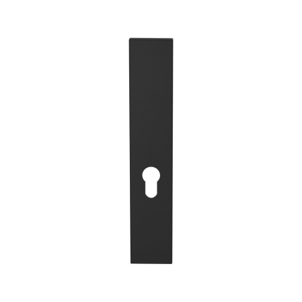 GPF1225.61L/R langschild rh. PC55 zwart