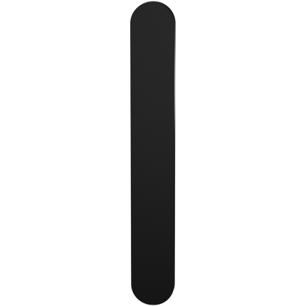 GPF1270.61L/R langschild afg. BB56 zwart