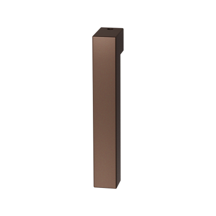 GPF1302.A2KL/R Bronze raamkruk/ z.rozet