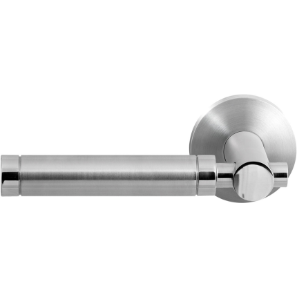 GPF2075.09/49-00L/R deurkruk op roz 50x8