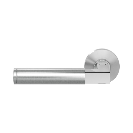 GPF2080.49/09-00L/R deurkruk op roz 50x8