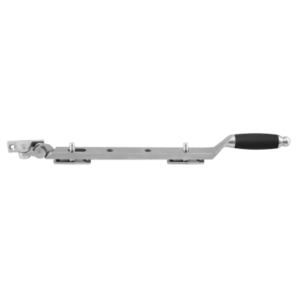 GPF4689.09 RVS mat/zwart raamuitz. rond