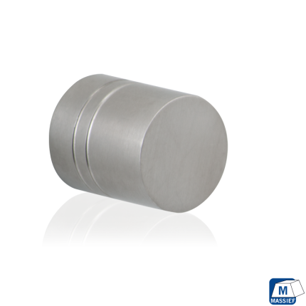GPF5510.35 RVS meubelknop rond 35mm