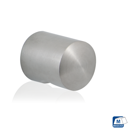 GPF5515 RVS meubelknop rond