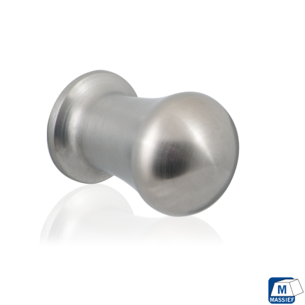 GPF5540 RVS meubelknop rond
