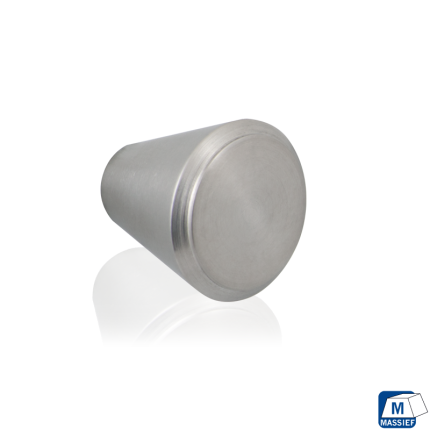 GPF5545 RVS meubelknop rond