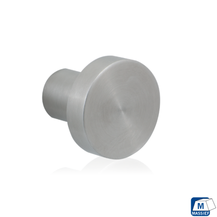 GPF5550.25 RVS meubelknop rond 25mm
