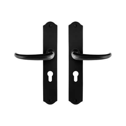 GPF6205.60 deurkruk op schild 238x41x4mm